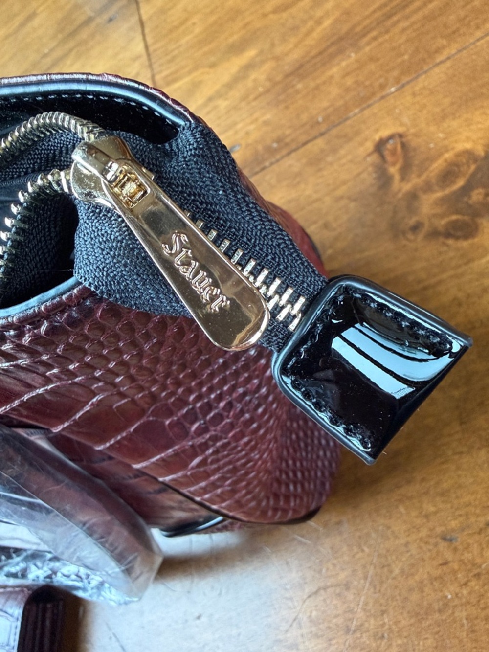 Stauer Hand Bag and Matching Wallet NWOT - Picture 8 of 16